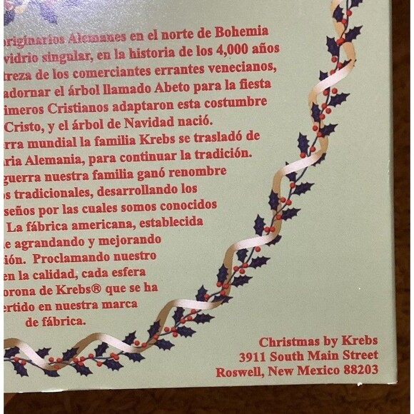 Christmas By Krebs Designer Glass Bulb Ornaments Candy Apple Red 6 Bulbs Per Box - Picture 11 of 13